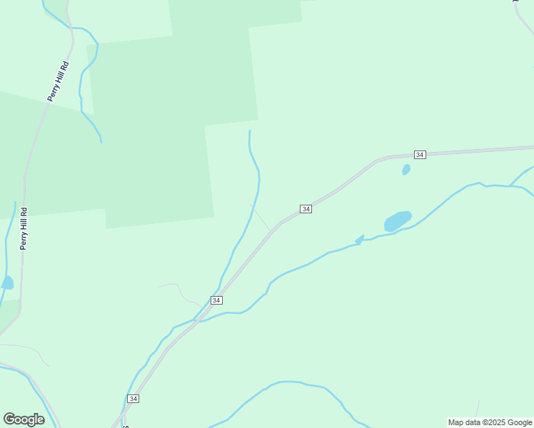 map of restaurants, bars, coffee shops, grocery stores, and more near 2597 County Road 34 in Westford