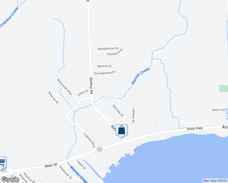 map of restaurants, bars, coffee shops, grocery stores, and more near 9896 Eastwinds Drive in St. Clair County