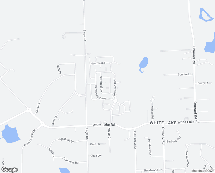 map of restaurants, bars, coffee shops, grocery stores, and more near 3740 Ravenwood in White Lake charter Township
