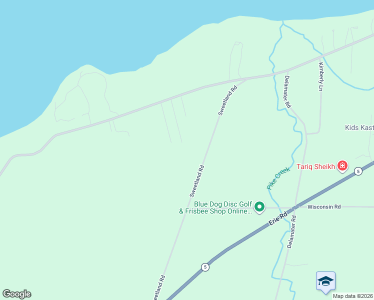 map of restaurants, bars, coffee shops, grocery stores, and more near 7010 Sweetland Road in Derby