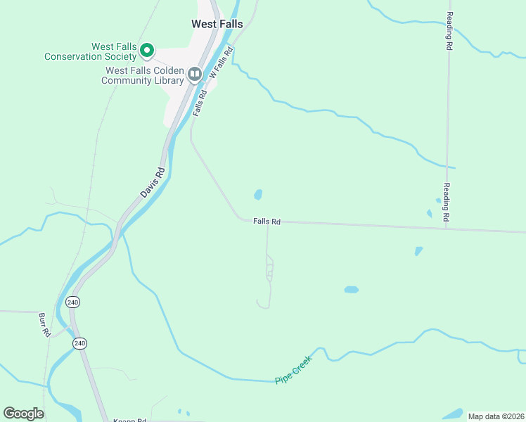 map of restaurants, bars, coffee shops, grocery stores, and more near 346 Falls Road in West Falls