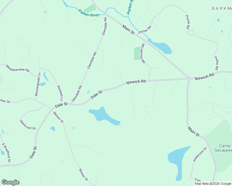 map of restaurants, bars, coffee shops, grocery stores, and more near 536 Ipswich Road in Boxford