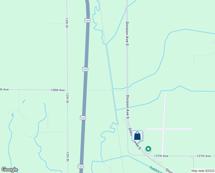 map of restaurants, bars, coffee shops, grocery stores, and more near 1139 138th Avenue in Wayland