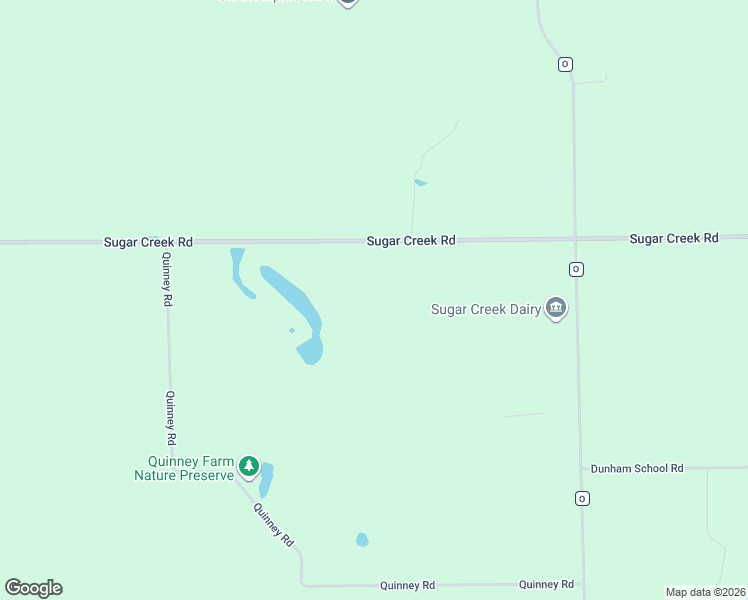 map of restaurants, bars, coffee shops, grocery stores, and more near W6873 Sugar Creek Road in Elkhorn