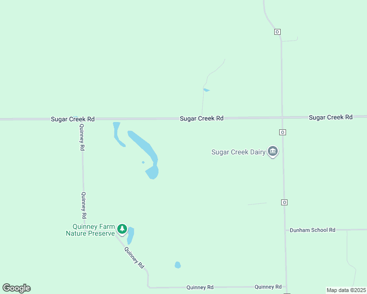 map of restaurants, bars, coffee shops, grocery stores, and more near W6873 Sugar Creek Road in Elkhorn