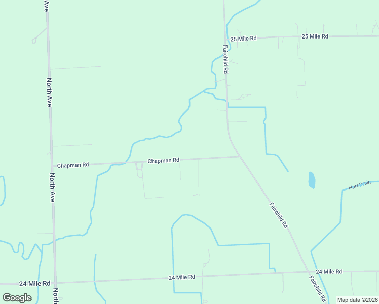 map of restaurants, bars, coffee shops, grocery stores, and more near 24321-24533 Chapman Road in Macomb