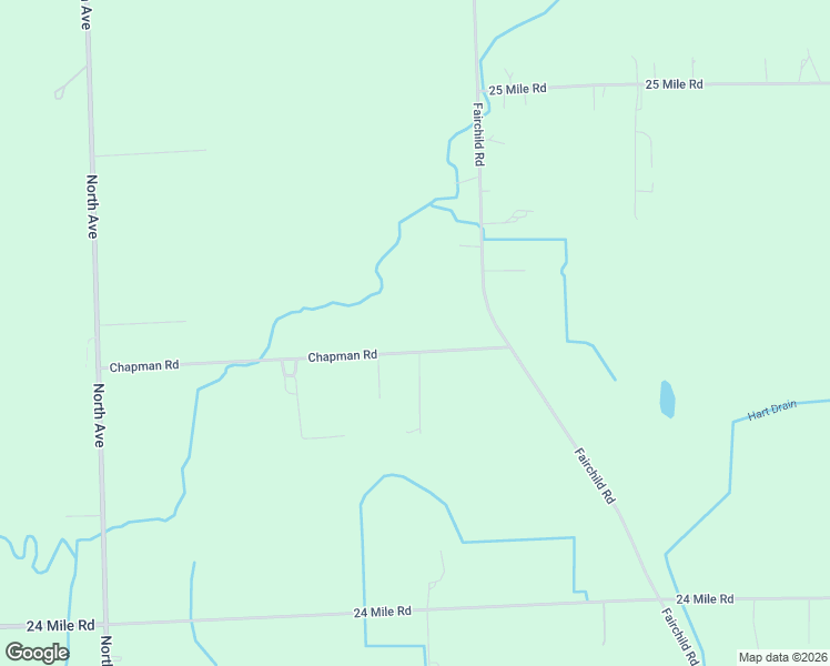 map of restaurants, bars, coffee shops, grocery stores, and more near 24324 Chapman Road in Macomb