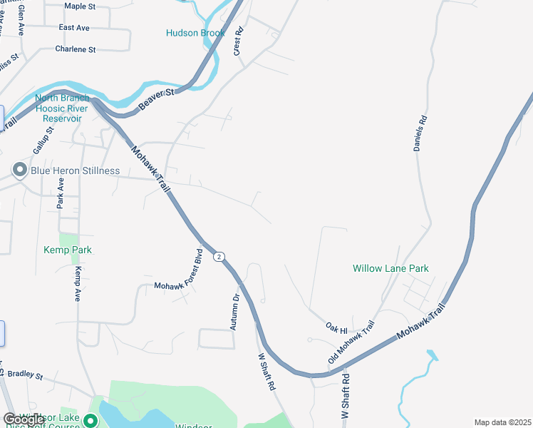 map of restaurants, bars, coffee shops, grocery stores, and more near 803 East Main Street in North Adams