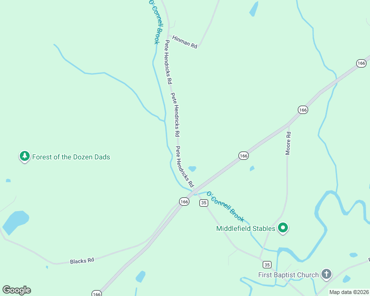 map of restaurants, bars, coffee shops, grocery stores, and more near 144 Pete Hendricks Road in Cooperstown