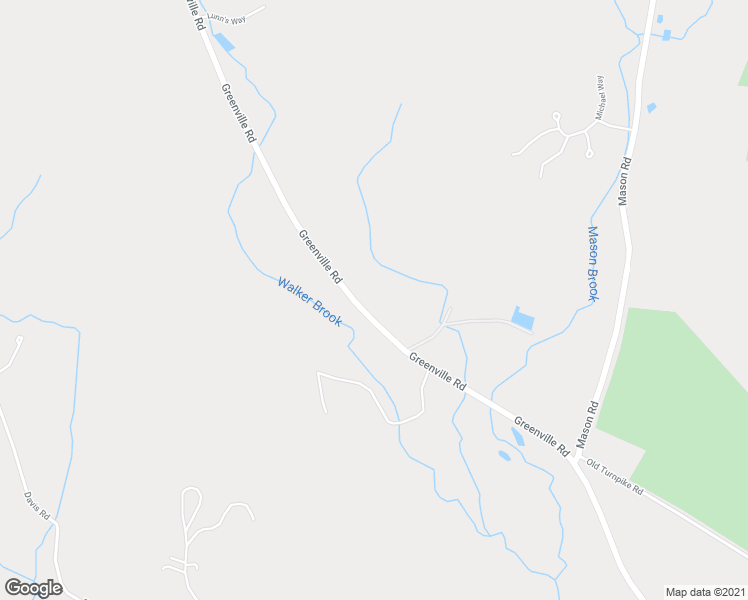 map of restaurants, bars, coffee shops, grocery stores, and more near 41 Greenville Road in Townsend