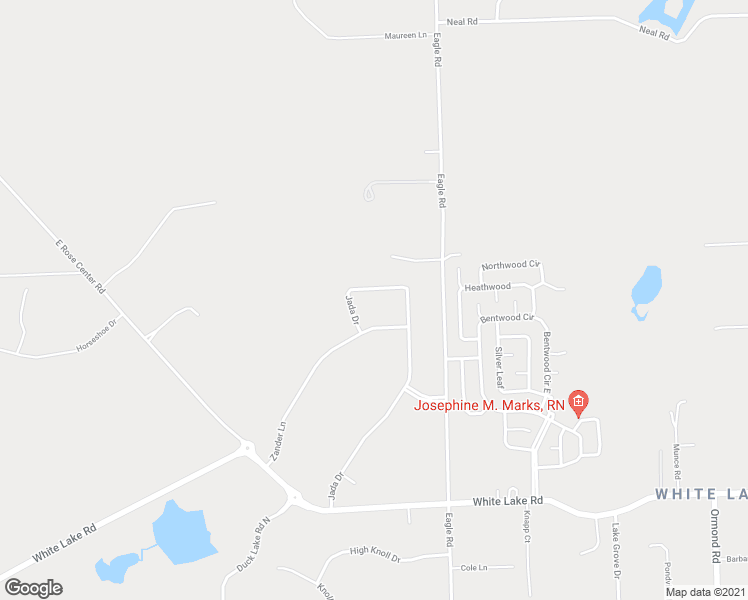 map of restaurants, bars, coffee shops, grocery stores, and more near 6039 Jada Drive in Highland Charter Township