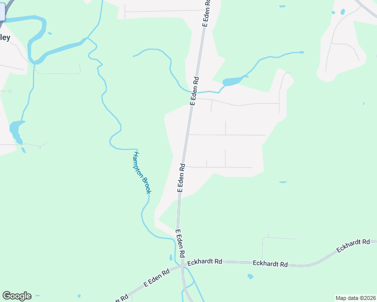 map of restaurants, bars, coffee shops, grocery stores, and more near 6949 East Eden Road in Hamburg
