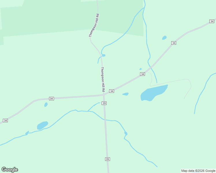 map of restaurants, bars, coffee shops, grocery stores, and more near 2801 County Road 34 in Westford
