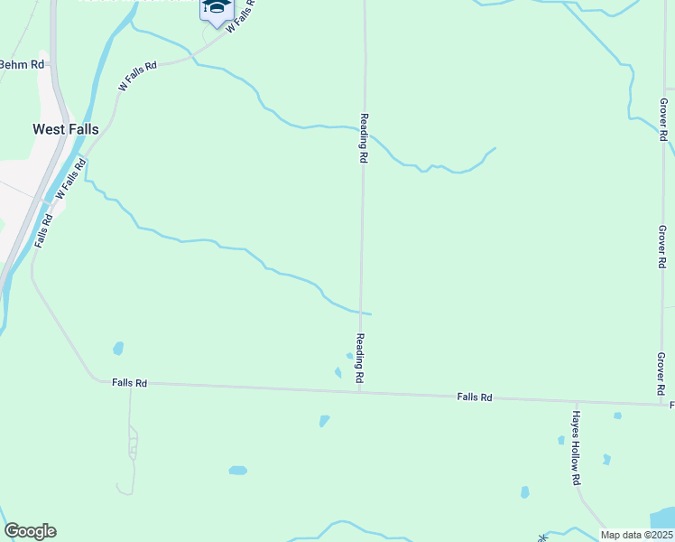 map of restaurants, bars, coffee shops, grocery stores, and more near in West Falls