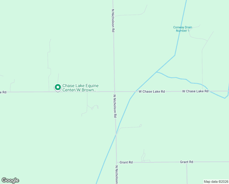 map of restaurants, bars, coffee shops, grocery stores, and more near 6999 N Nicholson Rd in Fowlerville