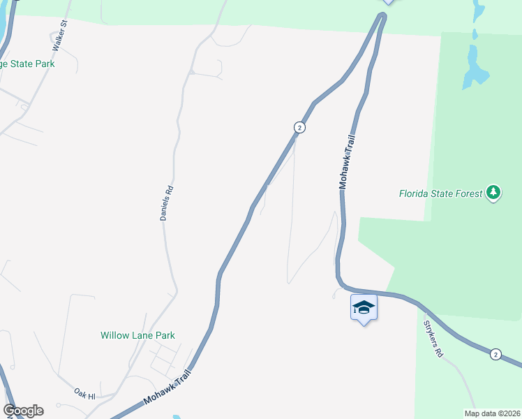 map of restaurants, bars, coffee shops, grocery stores, and more near 1582 Mohawk Trail in North Adams