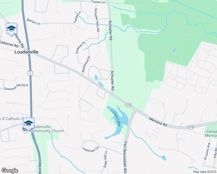 map of restaurants, bars, coffee shops, grocery stores, and more near 151 Menands Road in Albany