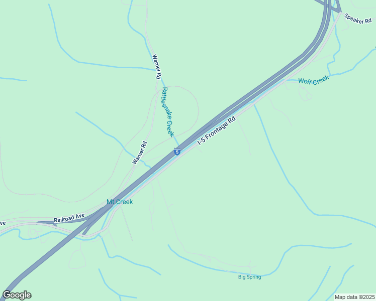 map of restaurants, bars, coffee shops, grocery stores, and more near Interstate 5 Frontage Road in Josephine County