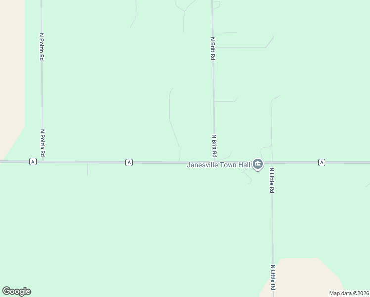 map of restaurants, bars, coffee shops, grocery stores, and more near 1726 North Granite Drive in Janesville