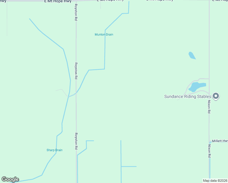 map of restaurants, bars, coffee shops, grocery stores, and more near 9297 Royston Road in Grand Ledge