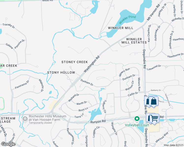 map of restaurants, bars, coffee shops, grocery stores, and more near 1608 Boulder Court in Rochester