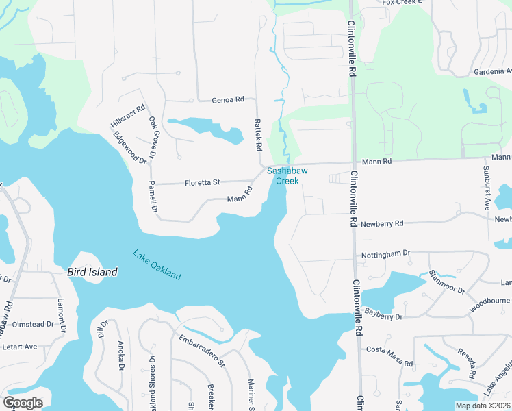 map of restaurants, bars, coffee shops, grocery stores, and more near 3369 Mann Rd in Clarkston