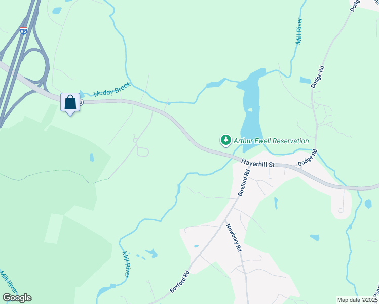 map of restaurants, bars, coffee shops, grocery stores, and more near 870 Haverhill Street in Rowley