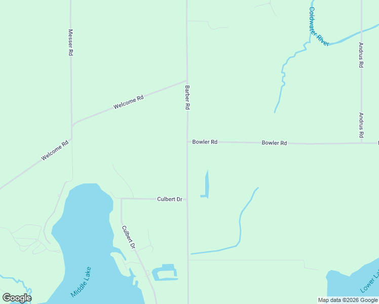 map of restaurants, bars, coffee shops, grocery stores, and more near 3448 Barber Road in Hastings