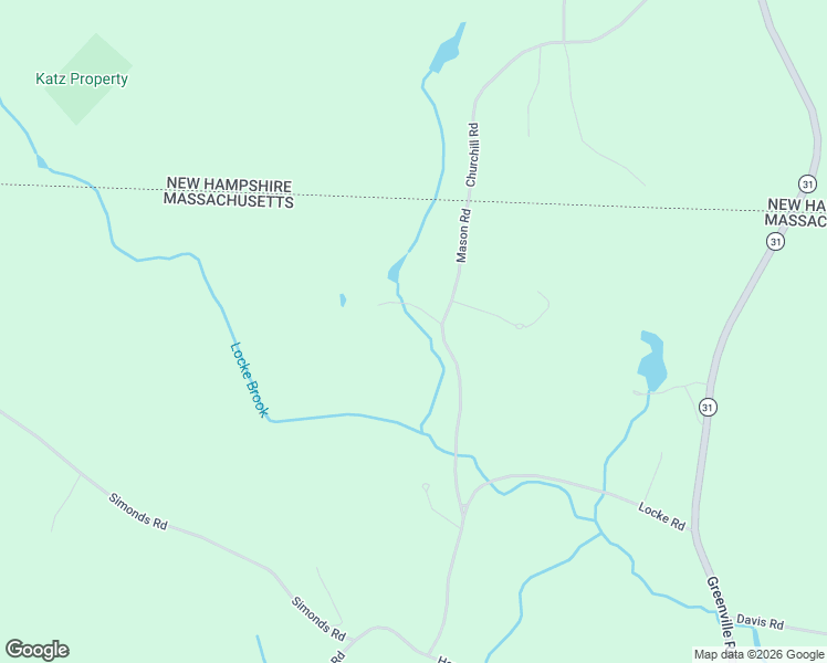 map of restaurants, bars, coffee shops, grocery stores, and more near 14 Wright Rd in Ashby
