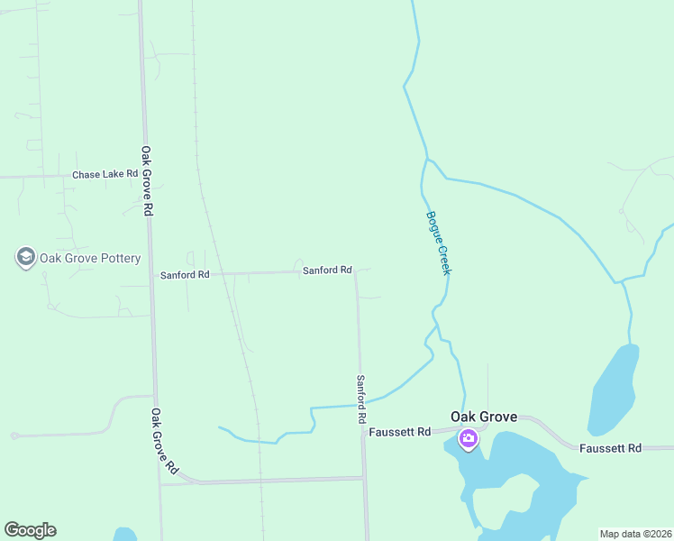 map of restaurants, bars, coffee shops, grocery stores, and more near 7213 Sanford Road in Howell