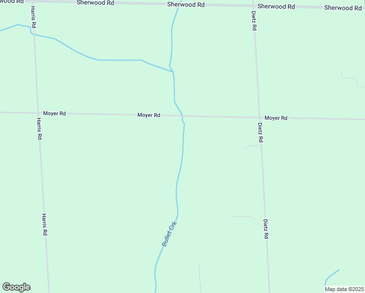 map of restaurants, bars, coffee shops, grocery stores, and more near 3296 Moyer Road in Williamston