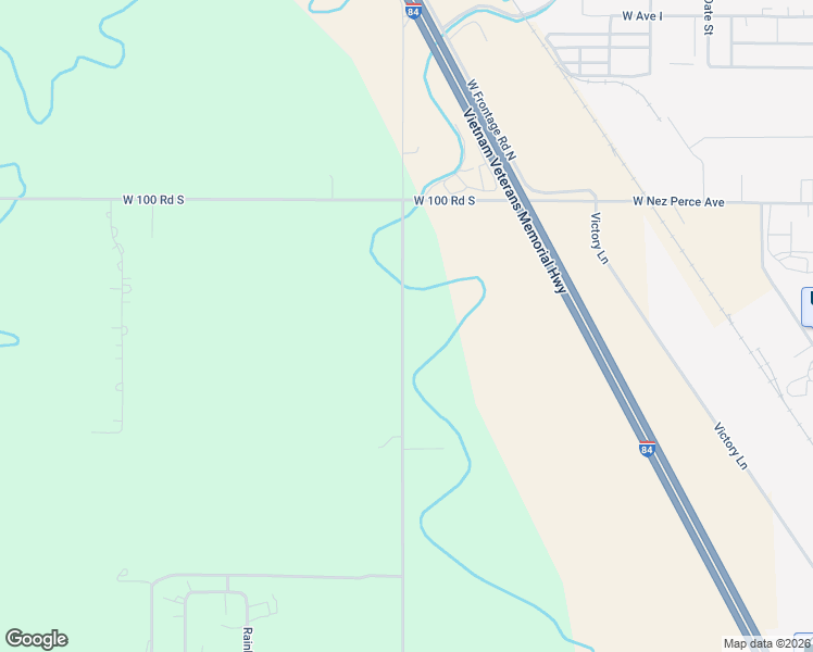 map of restaurants, bars, coffee shops, grocery stores, and more near 126 South 100 West in Jerome