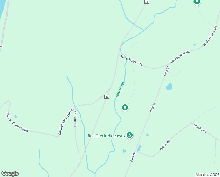 map of restaurants, bars, coffee shops, grocery stores, and more near 134 Kraham Road in Cooperstown