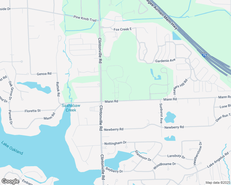 map of restaurants, bars, coffee shops, grocery stores, and more near 2908 Mann Rd in Clarkston