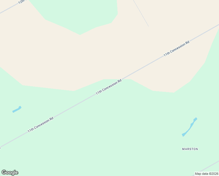 map of restaurants, bars, coffee shops, grocery stores, and more near 244 11th Concession Road in Norfolk
