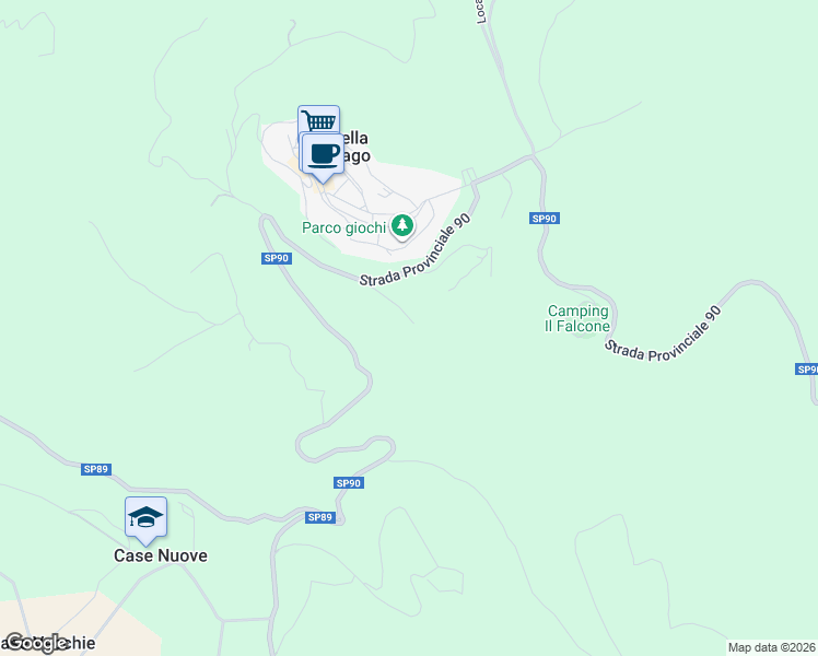map of restaurants, bars, coffee shops, grocery stores, and more near in Province of Terni