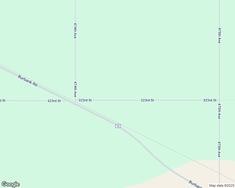 map of restaurants, bars, coffee shops, grocery stores, and more near 47428 323rd Street in Elk Point