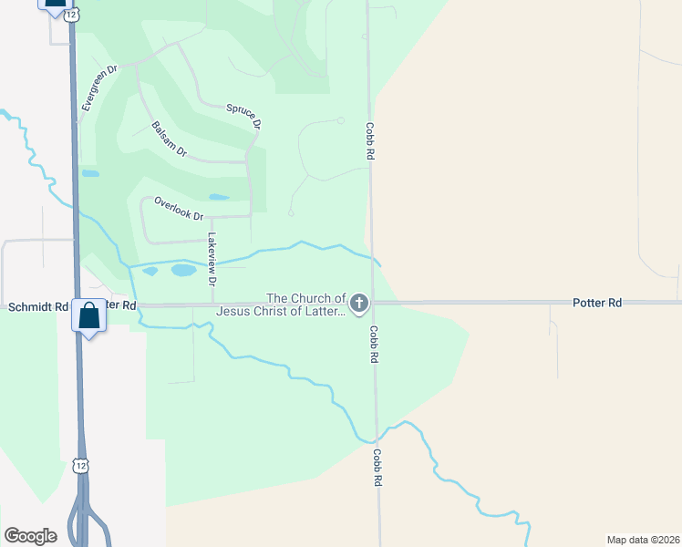 map of restaurants, bars, coffee shops, grocery stores, and more near N5937 Cobb Rd in Elkhorn