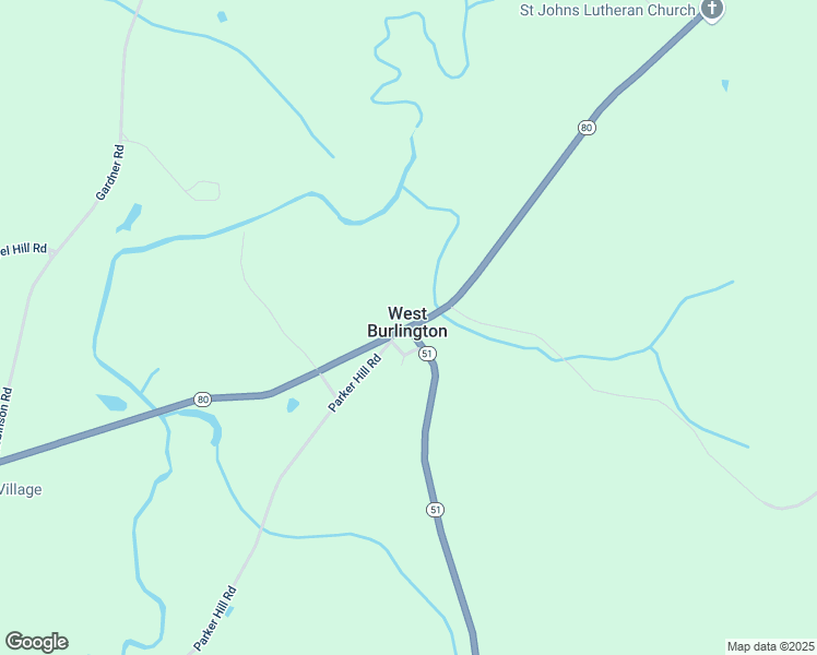 map of restaurants, bars, coffee shops, grocery stores, and more near New York 51 in Otsego County