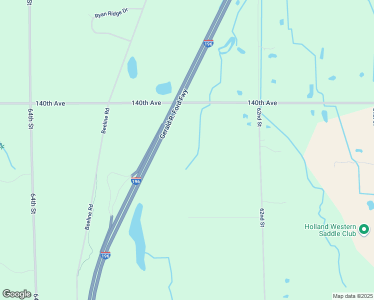 map of restaurants, bars, coffee shops, grocery stores, and more near 6264 140th Avenue in Holland