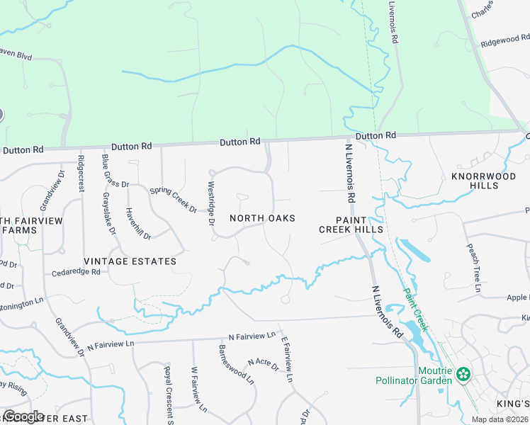 map of restaurants, bars, coffee shops, grocery stores, and more near 1793 Archers Pointe in Rochester Hills