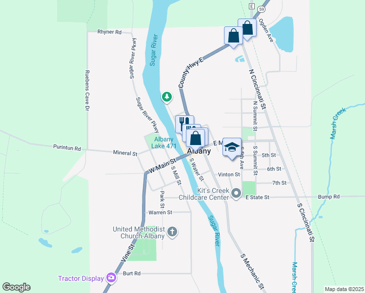 121 North Water Street, Albany WI Walk Score