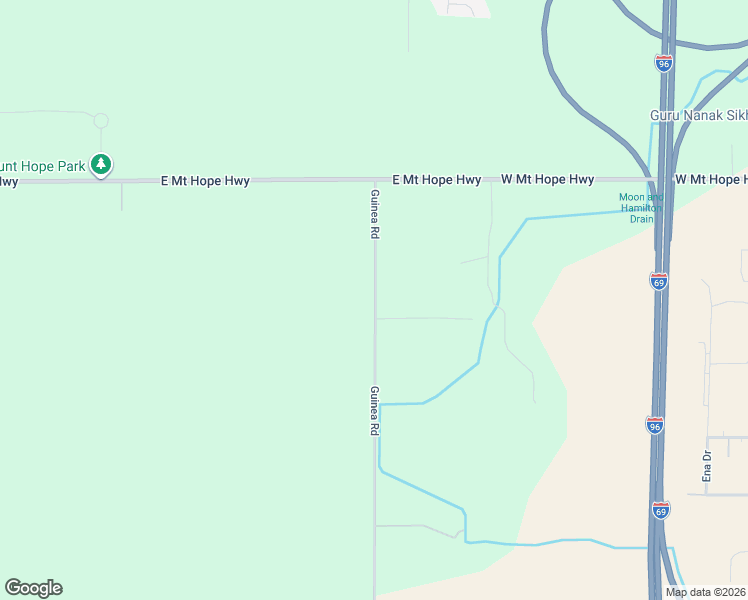 map of restaurants, bars, coffee shops, grocery stores, and more near 9285 Guinea Road in Grand Ledge