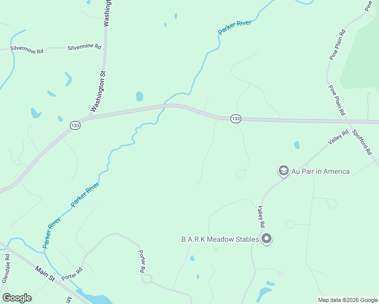 map of restaurants, bars, coffee shops, grocery stores, and more near 17 Rock Brook Way in Boxford