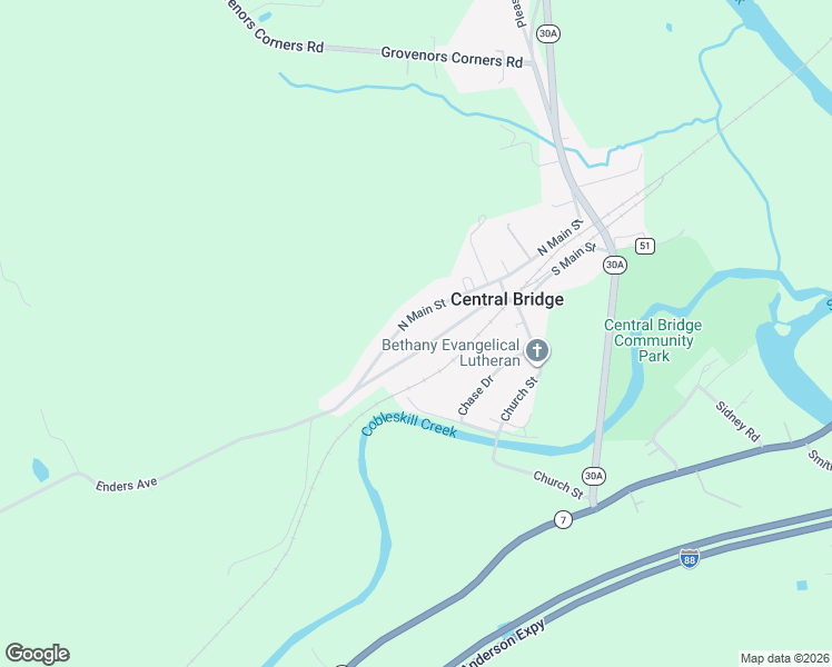 map of restaurants, bars, coffee shops, grocery stores, and more near 591 Enders Avenue in Howes Cave