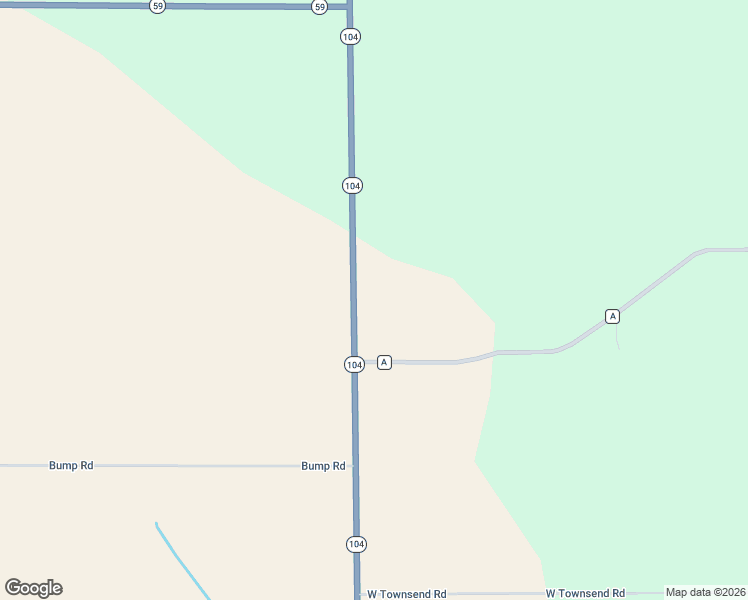 map of restaurants, bars, coffee shops, grocery stores, and more near 2328 Wisconsin 104 in Evansville