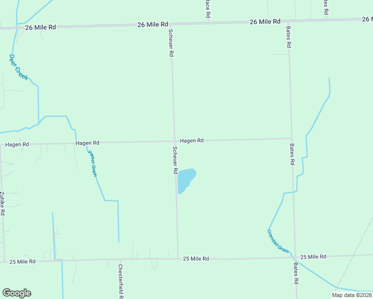 map of restaurants, bars, coffee shops, grocery stores, and more near 27511 Hagen Road in New Baltimore