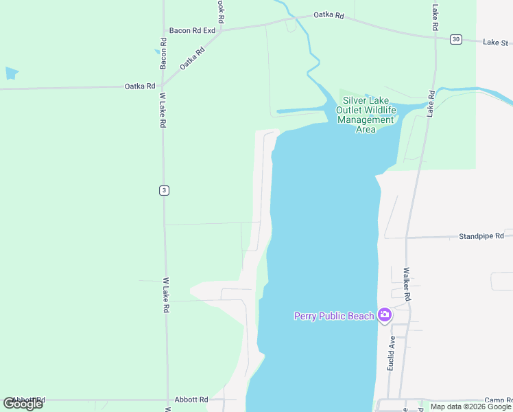 map of restaurants, bars, coffee shops, grocery stores, and more near 3748 Shearman Road in Perry