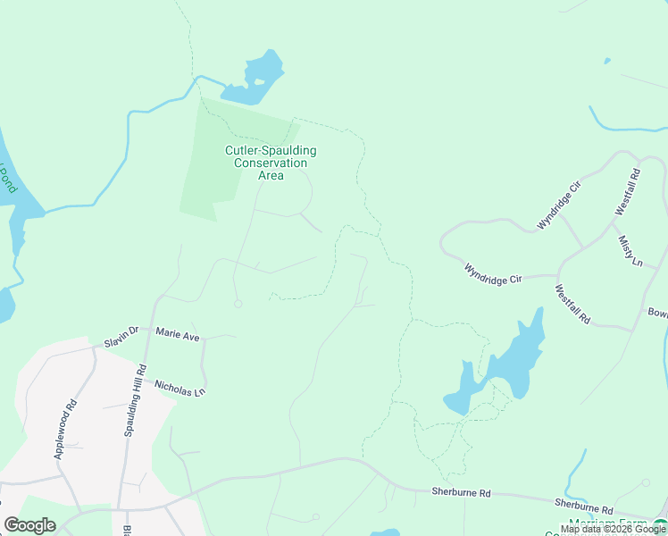 map of restaurants, bars, coffee shops, grocery stores, and more near Seavey Hill Trail in Pelham