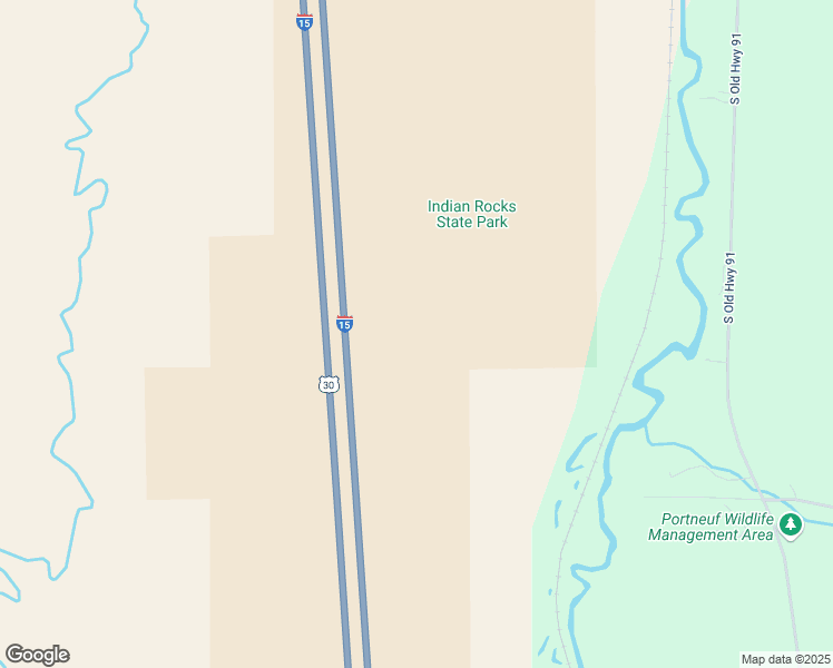 map of restaurants, bars, coffee shops, grocery stores, and more near Veterans Memorial Highway in McCammon